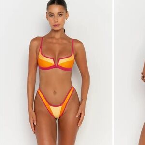 Fae swim Charlie top and Goi bottom size s